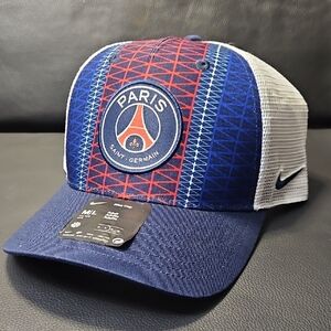 Nike PSG Blue and Red Mesh Cap